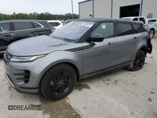2021 Land Rover Range Rover Evoque R-Dynamic S with VIN SALZT2FX0MH147563, listed as a Copart auction lot 69930813 with 43,639 mi miles. Bid and sale history available at carsss.com. Image 1.