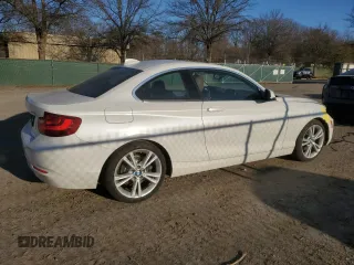 2015 BMW 2 Series 228i with VIN WBA1F9C51FVW98724, listed as a Copart auction lot 48041775 with 64,146 mi miles and Salvage Title. Bid and sale history available at carsss.com. Image 3.