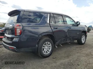 2023 Chevrolet Tahoe LT with VIN 1GNSKNKDXPR548259, listed as a Copart auction lot 53362855 with 16,035 mi miles and Salvage title. Bid and sale history available at DreamBid. Image 3.