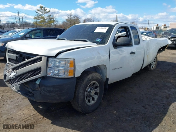 2011 Chevrolet Silverado 1500 Work Truck with VIN 1GCRKPE03BZ421275, listed as a IAAI auction lot 42035340 with 68,289 mi miles. Bid and sale history available at carsss.com. Image 2.