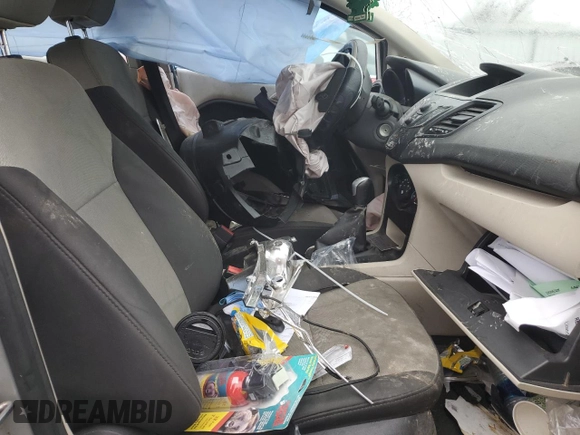 2013 Ford Fiesta S with VIN 3FADP4TJXDM194389, listed as a Copart auction lot 87614445 with Not provided miles and Salvage title. Bid and sale history available at DreamBid. Image 7.