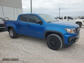 2021 Chevrolet Colorado 2WD Z71 with VIN 1GCGSDEN0M1161985, listed as a Copart auction lot 81126254 with 59,932 mi miles and Salvage Title. Bid and sale history available at carsss.com. Image 4.