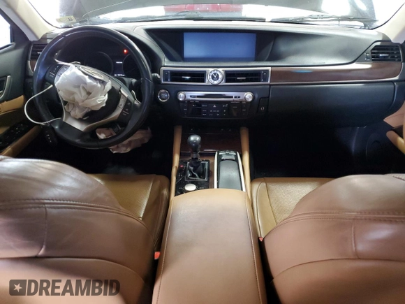 2014 Lexus GS 350 with VIN JTHCE1BL7E5027913, listed as a Copart auction lot 70647534 with 154,124 mi miles and Salvage Title. Bid and sale history available at carsss.com. Image 8.