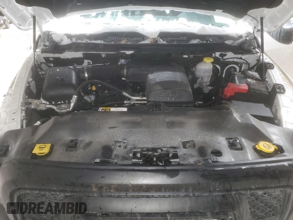 2021 Ram 1500 Classic Warlock with VIN 1C6RR7GG9MS549626, listed as a Copart auction lot 46041065 with 17,421 mi miles and Salvage Title. Bid and sale history available at carsss.com. Image 12.