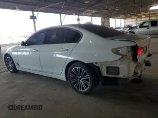 2019 BMW 5 Series 530i with VIN WBAJA5C52KBX87088, listed as a Copart auction lot 44159455 with 72,793 mi miles and Salvage Title. Bid and sale history available at DreamBid. Image 2.