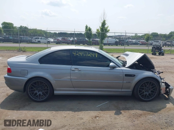 2003 BMW 3 Series M3 with VIN WBSBL93493JR22955, listed as a IAAI auction lot 42457249 with 210,792 mi miles and . Bid and sale history available at DreamBid. Image 14.