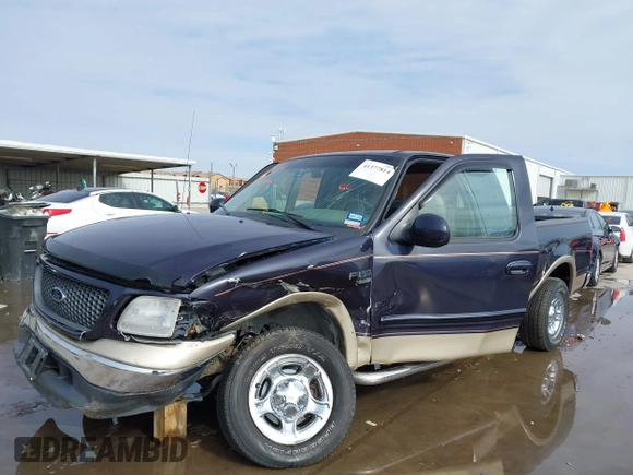 2000 Ford F-150 XL with VIN 1FTRX17L2YNB85627, listed as a IAAI auction lot 41377814 with 123,740 mi miles. Bid and sale history available at carsss.com. Image 6.