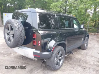 2025 Land Rover Defender S with VIN SALEJ7EXXS2442351, listed as a IAAI auction lot 42504524 with 1,959 mi miles and . Bid and sale history available at DreamBid. Image 4.