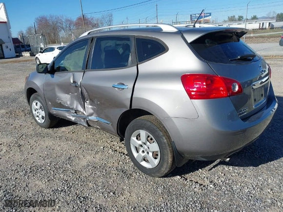 2015 Nissan Rogue Select S with VIN JN8AS5MV1FW771224, listed as a IAAI auction lot 41801035 with 77,504 mi miles. Bid and sale history available at carsss.com. Image 3.