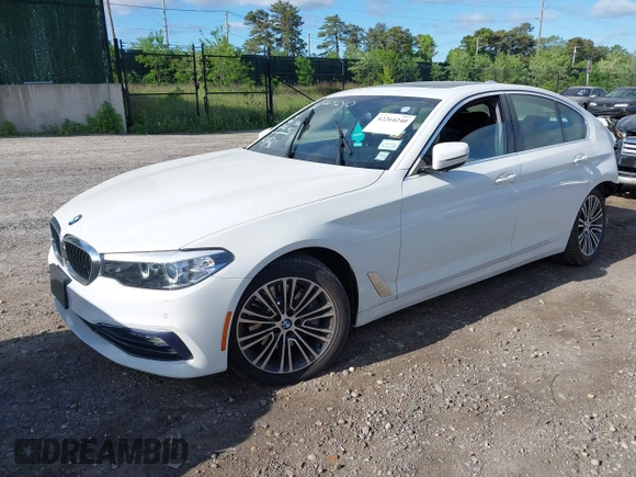 2018 BMW 5 Series 540i xDrive with VIN WBAJE7C58JWD52604, listed as a IAAI auction lot 42264240 with 107,454 mi miles and . Bid and sale history available at DreamBid. Image 20.