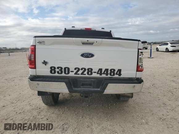 2022 Ford F-150 XL with VIN 1FTFW1E59NKE75449, listed as a Copart auction lot 85910204 with Not Provided miles and Salvage Title. Bid and sale history available at carsss.com. Image 6.