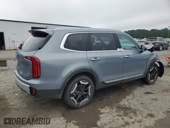 2024 Kia Telluride S с VIN 5XYP6DGC2RG543796, выставлен на аукционе Copart как лот 54404545 с пробегом 5 338 миль миль и Списание • Salvage title. История ставок и продаж доступна на DreamBid. Изображение 3.