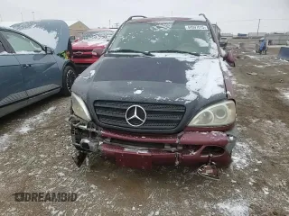 2003 Mercedes-Benz M 320 with VIN 4JGAB54E23A392023, listed as a Copart auction lot 44997015 with 139,835 mi miles and Salvage title. Bid and sale history available at DreamBid. Image 11.