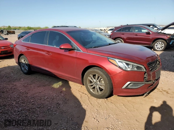 2016 Hyundai Sonata SE z VIN 5NPE24AF9GH360729, wystawiony jako Copart lot #58663375 z przebiegiem 140 837 mil mil oraz Szkoda całkowita • Salvage title. Historia ofert i sprzedaży dostępna na DreamBid. Obrazek 4.