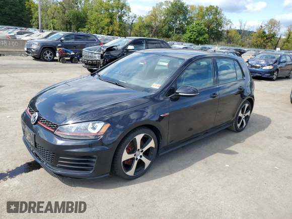 2015 Volkswagen Golf GTI Autobahn with VIN 3VW4T7AUXFM040365, listed as a Copart auction lot 69899594 with 119,461 mi miles and Salvage Title. Bid and sale history available at carsss.com. Image 1.