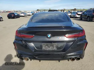 2020 BMW M8 with VIN WBSAE0C00LCD49661, listed as a Copart auction lot 49926535 with 33,098 mi miles and Salvage Title. Bid and sale history available at carsss.com. Image 6.