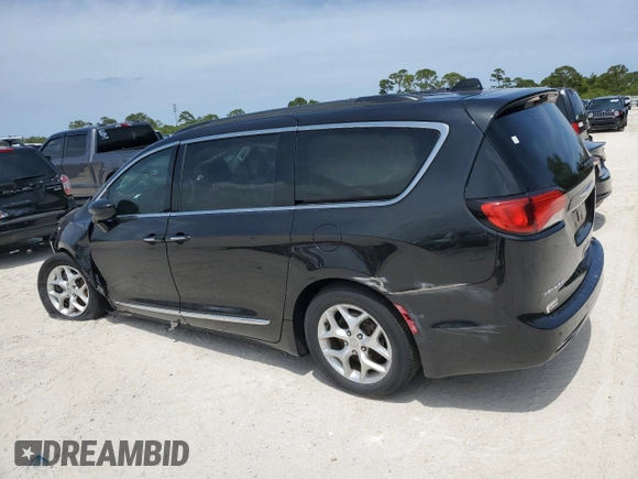 2017 Chrysler Pacifica Touring L with VIN 2C4RC1BG7HR551641, listed as a Copart auction lot 51810185 with 66,860 mi miles and Salvage Title. Bid and sale history available at DreamBid. Image 2.