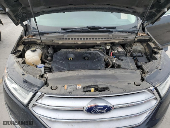 2017 Ford Edge SEL with VIN 2FMPK4J96HBB97095, listed as a Copart auction lot 47580215 with 105,101 mi miles and Clean Title. Bid and sale history available at carsss.com. Image 12.