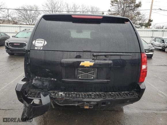 2014 Chevrolet Suburban LT with VIN 1GNSKJE70ER228623, listed as a Copart auction lot 45020335 with 167,671 mi miles and Salvage Title. Bid and sale history available at carsss.com. Image 6.