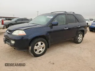 2003 Acura MDX with VIN 2HNYD18273H511461, listed as a Copart auction lot 45206495 with 166,583 mi miles and Clean Title. Bid and sale history available at carsss.com. Image 1.