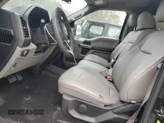 2020 Ford F-150 XL with VIN 1FTEW1C40LFA96741, listed as a Copart auction lot 50423815 with 96,046 mi miles and Salvage Title. Bid and sale history available at DreamBid. Image 7.
