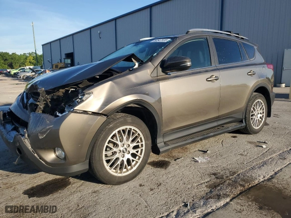 2015 Toyota RAV4 Limited with VIN JTMYFREV9FD059480, listed as a Copart auction lot 50547535 with 101,770 mi miles and Salvage Title. Bid and sale history available at carsss.com. Image 1.