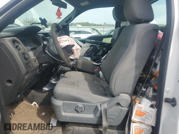 2014 Ford F-150 with VIN 1FTPF1CT4EKD54463, listed as a Copart auction lot 53121375 with 129,116 mi miles and Salvage title. Bid and sale history available at DreamBid. Image 7.