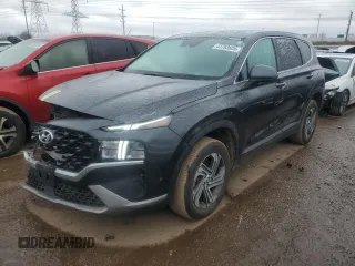 2023 Hyundai Santa Fe SE with VIN 5NMS1DAJ8PH606564, listed as a Copart auction lot 43763605 with 28,326 mi miles and Salvage Title. Bid and sale history available at carsss.com. Image 1.