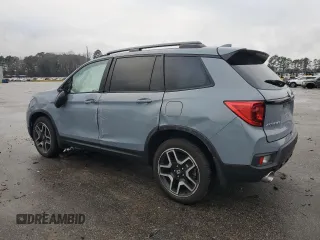 2023 Honda Passport Elite with VIN 5FNYF8H01PB015218, listed as a Copart auction lot 87325194 with 13,277 mi miles and Salvage title. Bid and sale history available at DreamBid. Image 2.