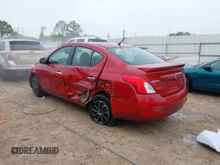 2014 Nissan Versa S with VIN 3N1CN7AP3EK458136, listed as a IAAI auction lot 41919414 with 116,628 mi miles. Bid and sale history available at carsss.com. Image 3.