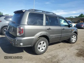 2007 Honda Pilot LX z VIN 2HKYF181X7H511345, wystawiony jako Copart lot #57652745 z przebiegiem Nie podano mil oraz Czysty tytuł • Clean title. Historia ofert i sprzedaży dostępna na DreamBid. Obrazek 3.