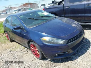 2013 Dodge Dart SXT with VIN 1C3CDFBA4DD288375, listed as a IAAI auction lot 41999370 with 154,274 mi miles. Bid and sale history available at carsss.com. Image 1.