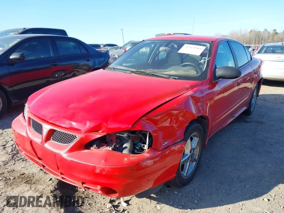 2004 Pontiac Grand Am SE1 with VIN 1G2NF52E84C102696, listed as a IAAI auction lot 41363904 with 217,905 mi miles. Bid and sale history available at carsss.com. Image 17.
