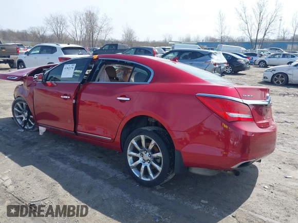 2014 Buick LaCrosse Premium I with VIN 1G4GD5G39EF164900, listed as a IAAI auction lot 41962270 with 1 mi miles. Bid and sale history available at carsss.com. Image 3.