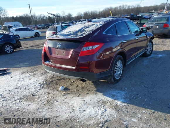2013 Honda Crosstour EX z VIN 5J6TF3H33DL000648, wystawiony jako IAAI lot #41304910 z przebiegiem 147 670 mil mil oraz . Historia ofert i sprzedaży dostępna na DreamBid. Obrazek 4.