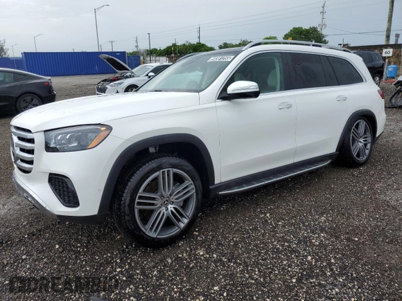 2025 Mercedes-Benz GLS 450 с VIN 4JGFF5KE3SB367041, выставлен на аукционе Copart как лот 59381255 с пробегом 6 996 миль миль и Чистый • Clean title. История ставок и продаж доступна на DreamBid. Изображение 1.