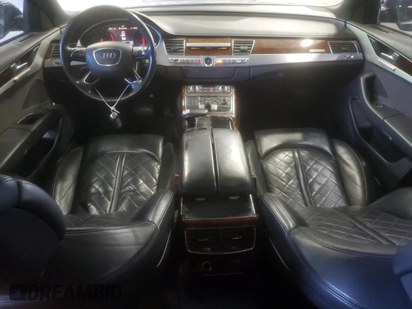 2013 Audi A8 3.0L with VIN WAUAGAFD1DN030212, listed as a Copart auction lot 60301465 with 109,730 mi miles and Clean title. Bid and sale history available at DreamBid. Image 8.