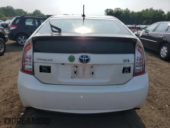 2015 Toyota Prius Four z VIN JTDKN3DU1F0452024, wystawiony jako Copart lot #60981445 z przebiegiem 194 880 mil mil oraz Czysty tytuł • Clean title. Historia ofert i sprzedaży dostępna na DreamBid. Obrazek 6.