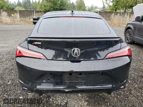 2024 Acura Integra w/A-Spec Technology Package with VIN 19UDE4H61RA019538, listed as a Copart auction lot 67418324 with 2,676 mi miles and Salvage Title. Bid and sale history available at carsss.com. Image 6.