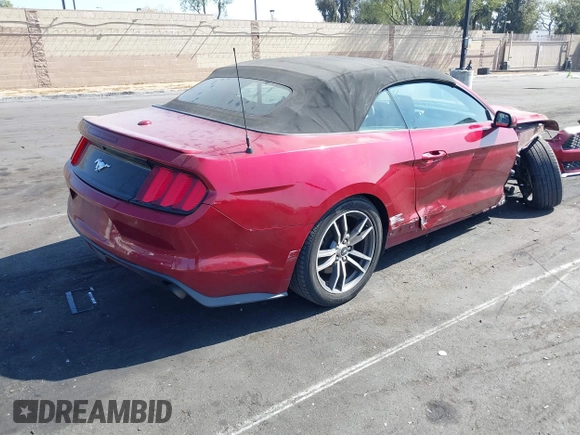 2017 Ford Mustang EcoBoost Premium with VIN 1FATP8UH3H5205954, listed as a IAAI auction lot 42083028 with 111,169 mi miles. Bid and sale history available at carsss.com. Image 4.