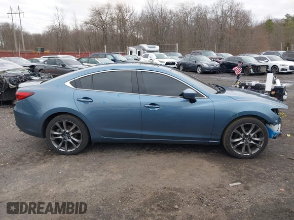 2017 Mazda 6 Grand Touring with VIN JM1GL1X52H1109210, listed as a IAAI auction lot 41738041 with 127,585 mi miles. Bid and sale history available at carsss.com. Image 13.