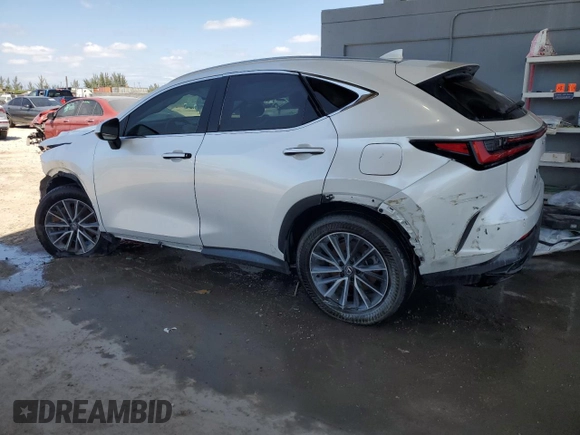 2024 Lexus NX 250 Premium with VIN JTJGDCAZ1R5017114, listed as a Copart auction lot 54422465 with 38,046 mi miles and Clean title. Bid and sale history available at DreamBid. Image 2.