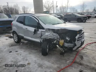 2019 Ford EcoSport SE with VIN MAJ3S2GE2KC272352, listed as a Copart auction lot 46612035 with 83,318 mi miles and Salvage Title. Bid and sale history available at DreamBid. Image 4.