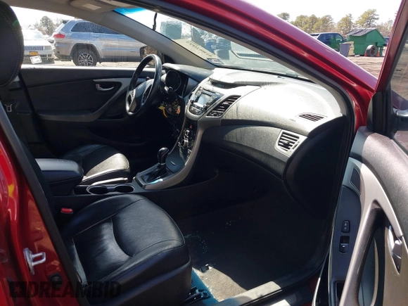 2015 Hyundai Elantra SE z VIN 5NPDH4AE1FH640919, wystawiony jako IAAI lot #41882093 z przebiegiem 121 987 mil mil oraz . Historia ofert i sprzedaży dostępna na DreamBid. Obrazek 5.