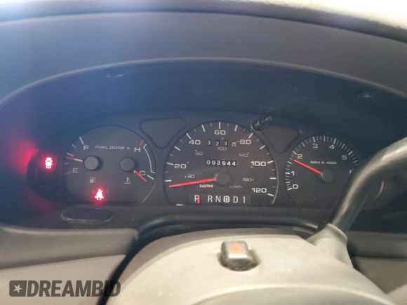 2003 Ford Taurus SES Standard with VIN 1FAFP55243G138218, listed as a Copart auction lot 49608265 with 93,944 mi miles and Salvage Title. Bid and sale history available at carsss.com. Image 9.