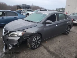 2019 Nissan Sentra SV with VIN 3N1AB7AP8KY338454, listed as a Copart auction lot 88276195 with 30,717 mi miles and Salvage title. Bid and sale history available at DreamBid. Image 1.