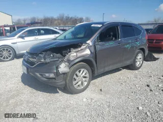 2016 Honda CR-V EX-L with VIN 2HKRM4H74GH689672, listed as a Copart auction lot 46644675 with 131,069 mi miles and Salvage Title. Bid and sale history available at carsss.com. Image 1.
