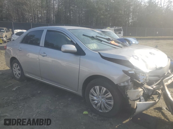 2012 Toyota Corolla L with VIN 2T1BU4EE5CC860463, listed as a Copart auction lot 45097645 with 0 mi miles and Non Repairable. Bid and sale history available at carsss.com. Image 4.