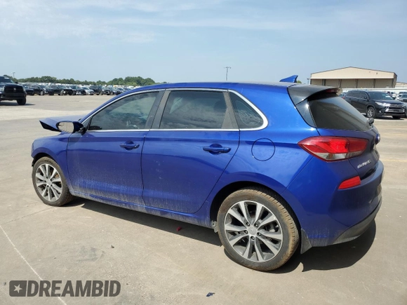 2019 Hyundai Elantra GT with VIN KMHH35LE4KU115724, listed as a Copart auction lot 66936824 with 0 mi miles and Salvage Title. Bid and sale history available at carsss.com. Image 2.