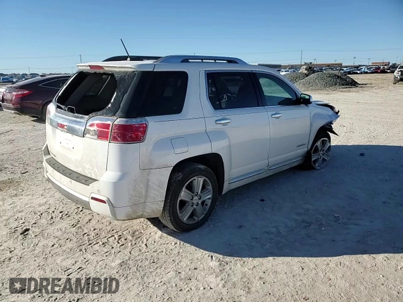 2015 GMC Terrain Denali with VIN 2GKALUEK4F6250827, listed as a Copart auction lot 86995164 with 0 mi miles and Salvage Title. Bid and sale history available at carsss.com. Image 11.